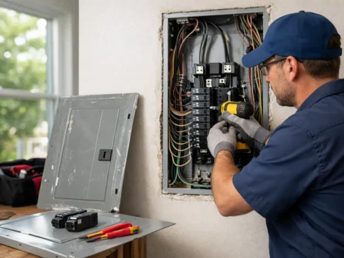 Electrical Panel Replacement in Mebane, NC