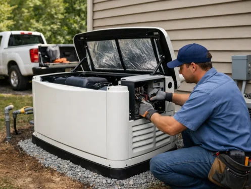 Generator Installation in Mebane Done Safely