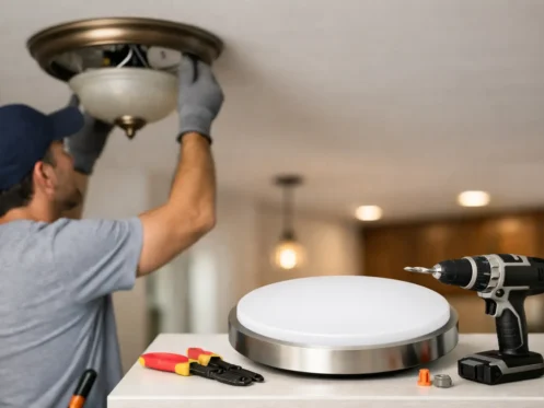 How to Replace Old Light Fixtures Safely