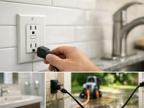 When to Install GFCI Outlets in Your Home